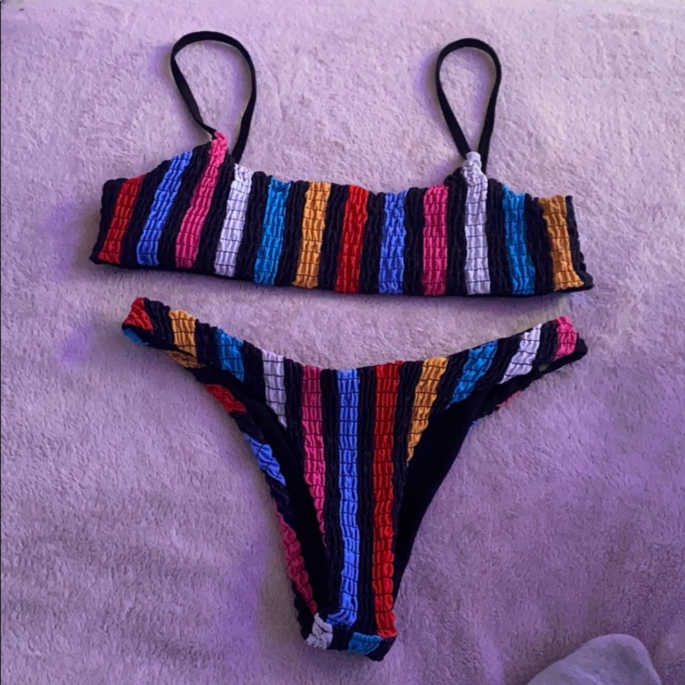 Zaful Rainbow Bikini
